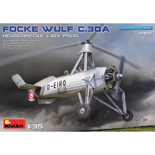 Scale Model MiniArt 1/35 MI41018 FOCKE-WULF FW C.30A HEUSCHRECKE. LATE PROD