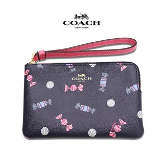 Coach - SC SNDY CRN ZP (F73452) - Navy Multi Pink Ruby