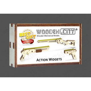 Action Widgets Gun By Woodencity