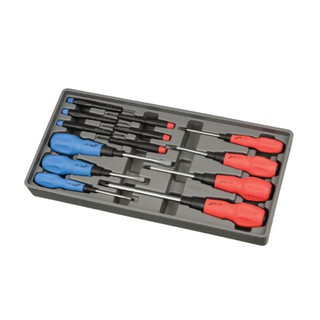 ชุดไขควง Soft Grip 13 ชิ้น เจเทค ST-13 13pcs Soft Grip screwdriver set, Jtech ST-13