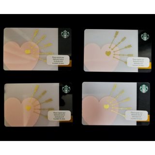 STARBUCKS Card Thailand Valentine 2019 card