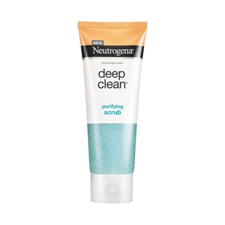 neutrogena deep clean purifying scrub 100g