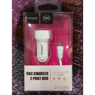 Car Charger 2 Ports USB ที่ชาร์ทในรถ สินค้าพร้อมส่ง