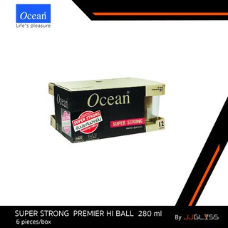 JJGLASS - (Ocean)  S14410 Super Strong - แก้วน้ำโอเชียนกลาส ขนาด 10 oz. (1 แพคมี 12 ใบ)