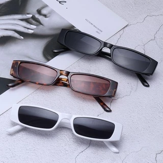 Maxg Retro Sun Glasses Trending Square Glasses กรอบเล็ก