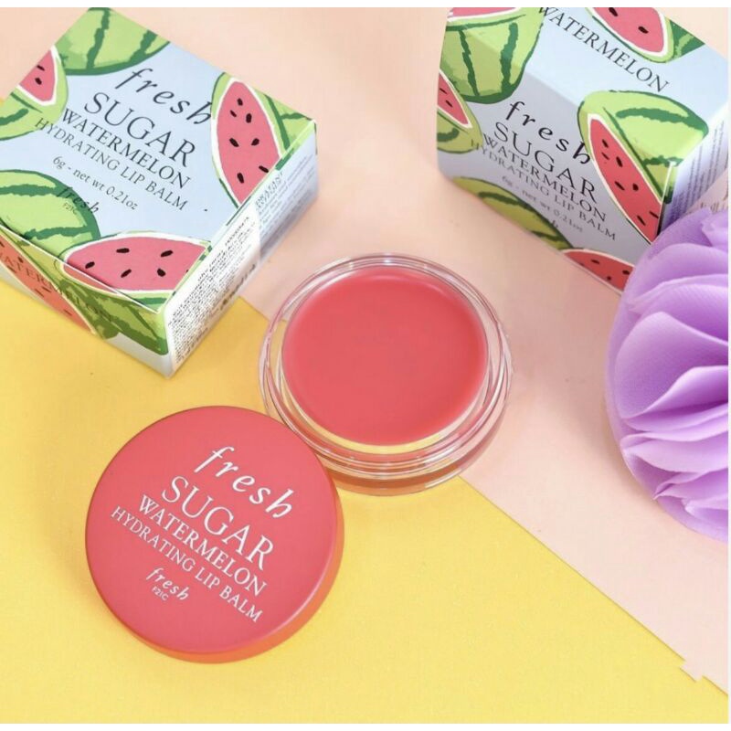 ลิปบาล์มกลิ่นเเตงโม Fresh Sugar Watermelon Hydrating Lip Balm 6g | Shopee  Thailand