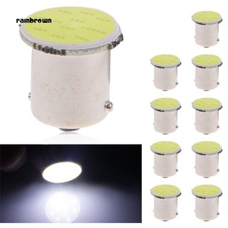 rb 12v white 1156 cob led หลอดไฟเลี้ยวไฟเบรค 10 ชิ้น