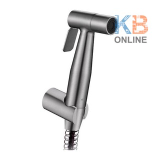 KA-04-361-63 ชุดสายฉีดชำระพร้อมสายสแตนเลส ยาว 120 ซม. Rinsing Spray with Stainless Hose 120 cm &amp; Holder KARAT FAUCET