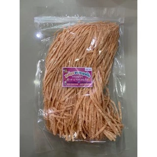 ปลาเส้นทาโร่ ปลาเส้นปรุงรส รสปูอัด นน 500/1000 กรัม ราคาพิเศษ #แม่แขทะเลแห้ง