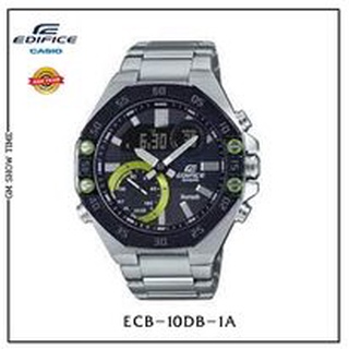 CASIO EDIFICE รุ่นECB-10DB-1A  ของแท้100%พร้อมกล่องพร้อมใบรับประกัน รับประกันตัวเครื่อง1ปี