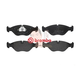 P71 005B ผ้าเบรก-F-แท้ BREMBO รุ่น Black : SAAB 9000 2.0 2.3 3.0 ปี85-98 " เครอป อะไหล่ยนต์"