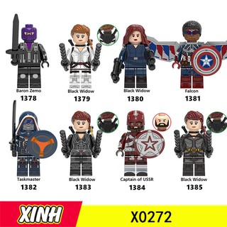 ของเล่นตัวต่อเลโก้ Widow 2020 Movie Minifigures