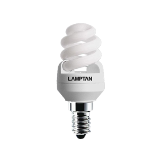 [Clearance Sale] LAMPTAN หลอดไฟ สไปรัล 8 วัตต์ Compact Spiral ขั้ว E14