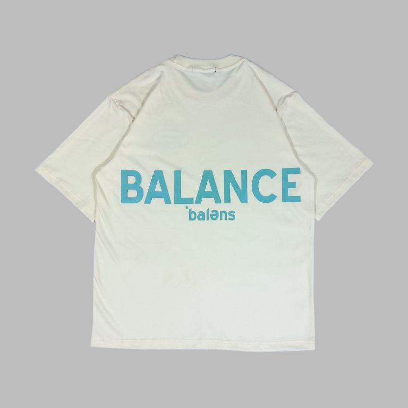 OVERSIZE MOODDAY PROJECT เสื้อยืด OVERSIZE CREAM