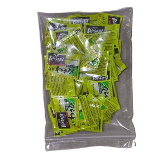 วาซาบิ ซาเชต wasabi ตราเอสแอนด์บี แบบซอง ขนาด 2.5 กรัม x 50 ซองWasabi Sachet wasabi, S&amp;B brand, sachet, size 2.5 g. x 50