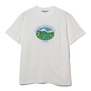 เสื้อยืดแขนสั้น พิมพ์ลาย Beams X FUJI ROCK FUJI ROCK แฟชั่นฤดูใบไม้ผลิ และฤดูร้อน