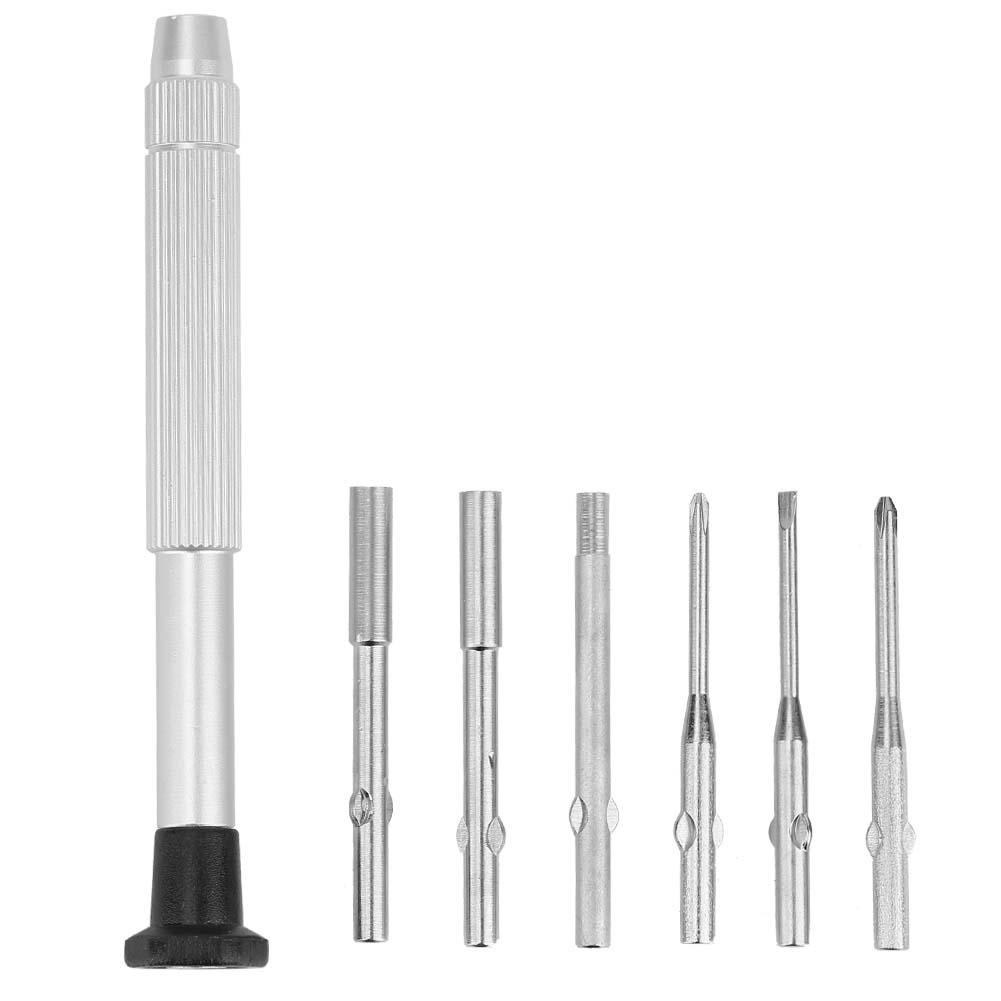 6 in 1 Steel Bits Precision Durable Screwdriver Bits Set Repair Tools ...