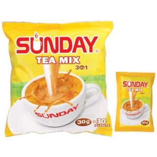 ชาพม่า Sunday tea mix 3 in 1