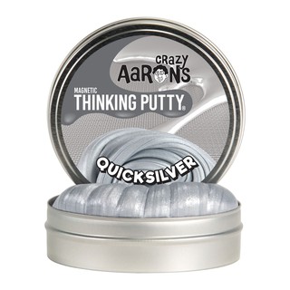 ดินน้ำมันวิทยาศาสตร์ Crazy Aaron s Thinking Putty รุ่นแม่เหล็ก Quicksilver ขนาด 4 นิ้ว