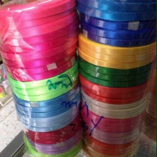 ริบบิ้นขนาด 7 mm ม้วนละ 40 บาท