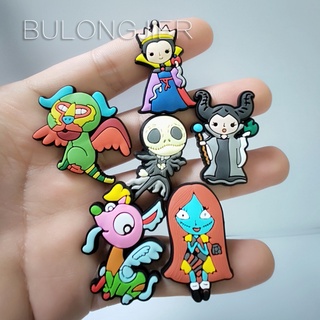 Croc Jibz Pins กระดุม ลายการ์ตูนตัวร้าย หลากสีสัน สําหรับรองเท้า DIY