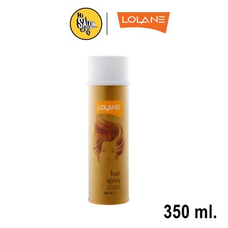 Lolane Hair Spary โลแลน สเปรย์ทอง สเปรย์ฝุ่นจัดทรงผม เอ็กซ์ตร้า บอดี้ เซ็ตอยู่ทรงยาวนานตลอดวัน 350มล.