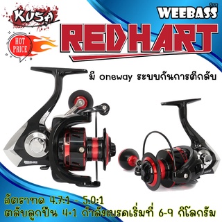 (รอก รอกตกปลา รอกสปิน) KUSA REEL (รอก) - รุ่น REDHART