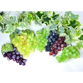 องุ่นปลอมเหมือนของจริง 99% ของพร้อมส่ง​ (มีบริการเก็บปลายทาง)