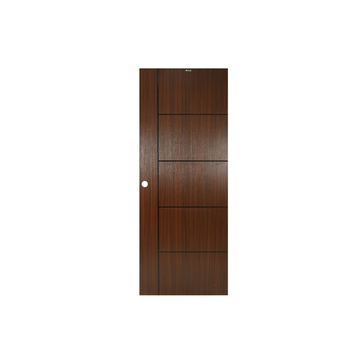 ประตูภายใน UPVC AZLE LT-06 80x200 ซม. Brownie Oak | AZLE | LT-06 BW-OK วงกบประตู ประตู ประตูและหน้าต่าง AZLE ซีรีย์