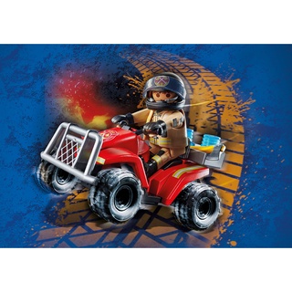 Playmobil 71090 Quad Fire  แอ็คชั่นฟิกเกอร์ ควอด รถดับเพลิง