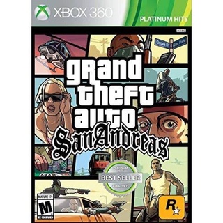 GTA San Andreas แผ่นเกมส์ xbox360 สำหรับเครื่องแปลง rgh เท่านั้น