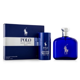 RALPH LAUREN Polo Blue EDP : Set Travel Exclusive