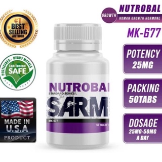 Sarm Combo Ibutamoren MK-677 ขนาด 25 mg 50 tabs ยินดีให้คำปรึกษาฟรีครับ