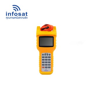 INFOSAT MET-02 : LM-870W เครื่องวัดระดับสัญญาณอนาล็อค แสดงผลเป็นสเปกตรัม