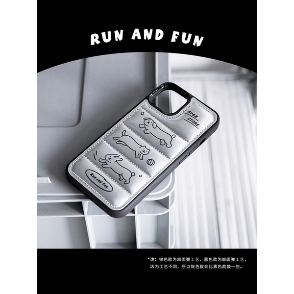 (Pre-order) เคส iPhone เคสนุ่มนิ่ม RUN&FUN จากแบรนด์ Aug8store