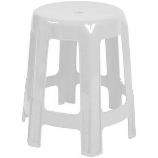 Chair table SPRING CIRCLE6LEGS WHITE 6LEGS CHAIR Outdoor furniture Garden decoration accessories โต๊ะ เก้าอี้ เก้าอี้พลา