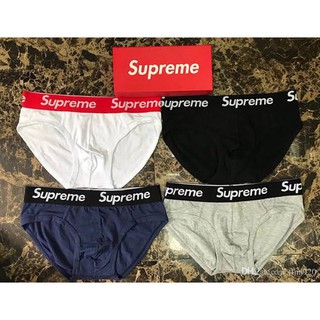 ✅Hot-กางเกงในsupremeขาเว้า(ใส่ได้ทั้งชาย-หญิงส่ง1-2วัน)