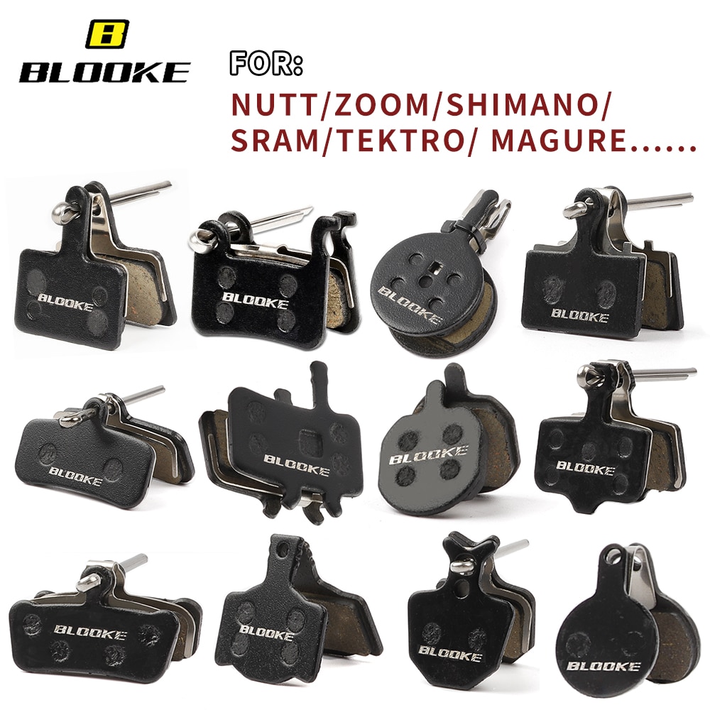 BLOOKE จักรยานเบรค Pad จักรยานไฮดรอลิกสําหรับ Shimano M355 445 MT200 NUTT ZOOM HB100 SRAM BB5 BB7 TE