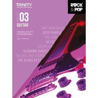 Trinity College London Rock &amp; Pop 2018 Guitar Grade 3 (TCL017109)