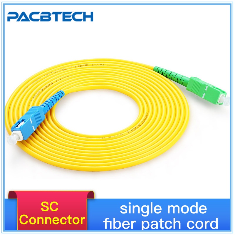 SC Singlemode Fiber Optic Patch Cable SC APC-UPC SM 2.0 or 3.0mm 9/125um FTTH Fiber Patch Cord Optic