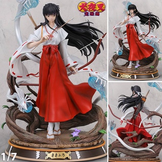 Fire Phoenix Studio งานปั้น Inuyasha The Final Act อินุยาฉะ เทพอสูรจิ้งจอกเงิน Kikyo คิเคียว ชุดมิโกะ GK Resin Statue