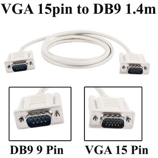 สายแปลง VGA 15pin to DB9 ยาว 1.5m