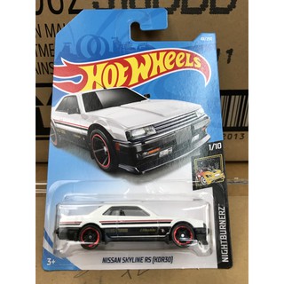 Hotwheels รถเหล็กสะสม NISSAN SKYLINE RS (KDR30)