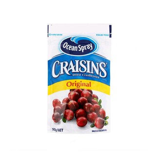 แครนเบอร์รี่อบแห้ง Ocean Spray CRAISINS ORIGINAL DRIED CRANBERRIES142g