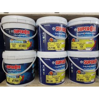 สีทาบ้าน Dulux ซูเปอร์โคท นูโวเท็กซ์ สีน้ำทาภายใน ขนาด 3 ลิตร (กลุ่ม2)