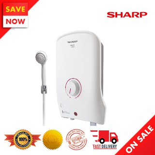 ⚡️ Best Sale ⚡️ SHARP เครื่องทำน้ำอุ่น 3500 วัตต์ รุ่น WH-B55