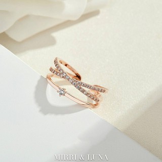 Kriss Crystal Open Ring