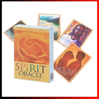 การ์ด Spirit Oracle เวอร์ชั่นภาษาอังกฤษ 54 แผ่น