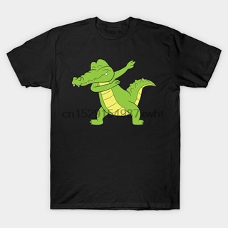 เสื้อยืด ลายหนังจระเข้ สําหรับผู้ชายS-5XL
