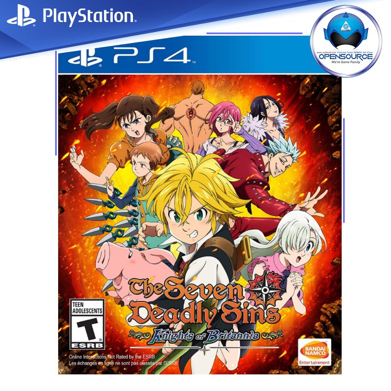 The seven deadly sins knights of britannia ps4 iso